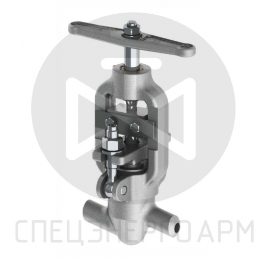 Клапан запорный ручной 1456-10-0 DN 10 PN 10,0 МПа Tр (Tmax) 250 °С, ст. 20 купить